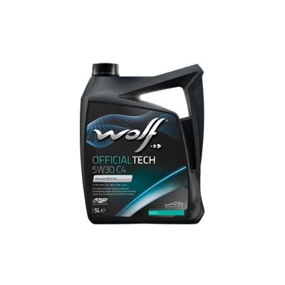 WOLF OFFICIALTECH 5W30 5LT (TAM SENTETIK) FIAT RENAULT ACEA C3 ACEA C4