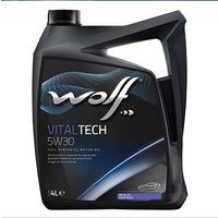 WOLF VITALTECH 5W30 4 LT. (TAM SENTETIK) OPEL GM-LL ACEA A3/B4 API CF API SL