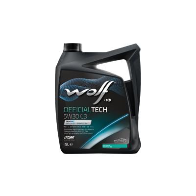 WOLF OFFICIALTECH 5W30 5LT (TAM SENTETIK) (PARTIKULLU) BMW LONGLIFE OPEL ACEA C2 ACEA C3 API SP
